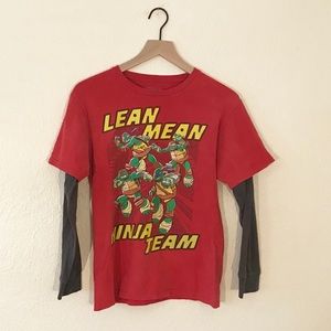 TMNT Long Sleeve T-shirt in Boys Size 2XL 18
